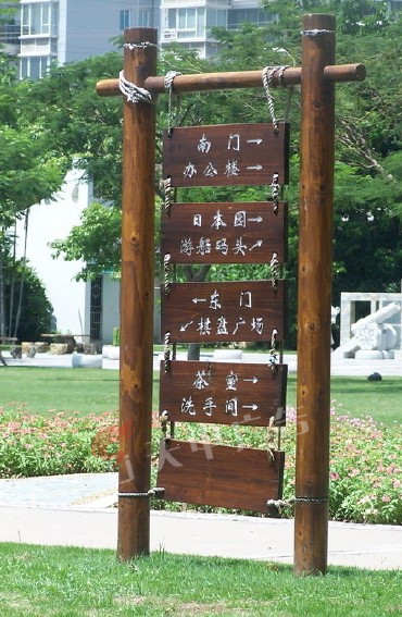 景区指示牌